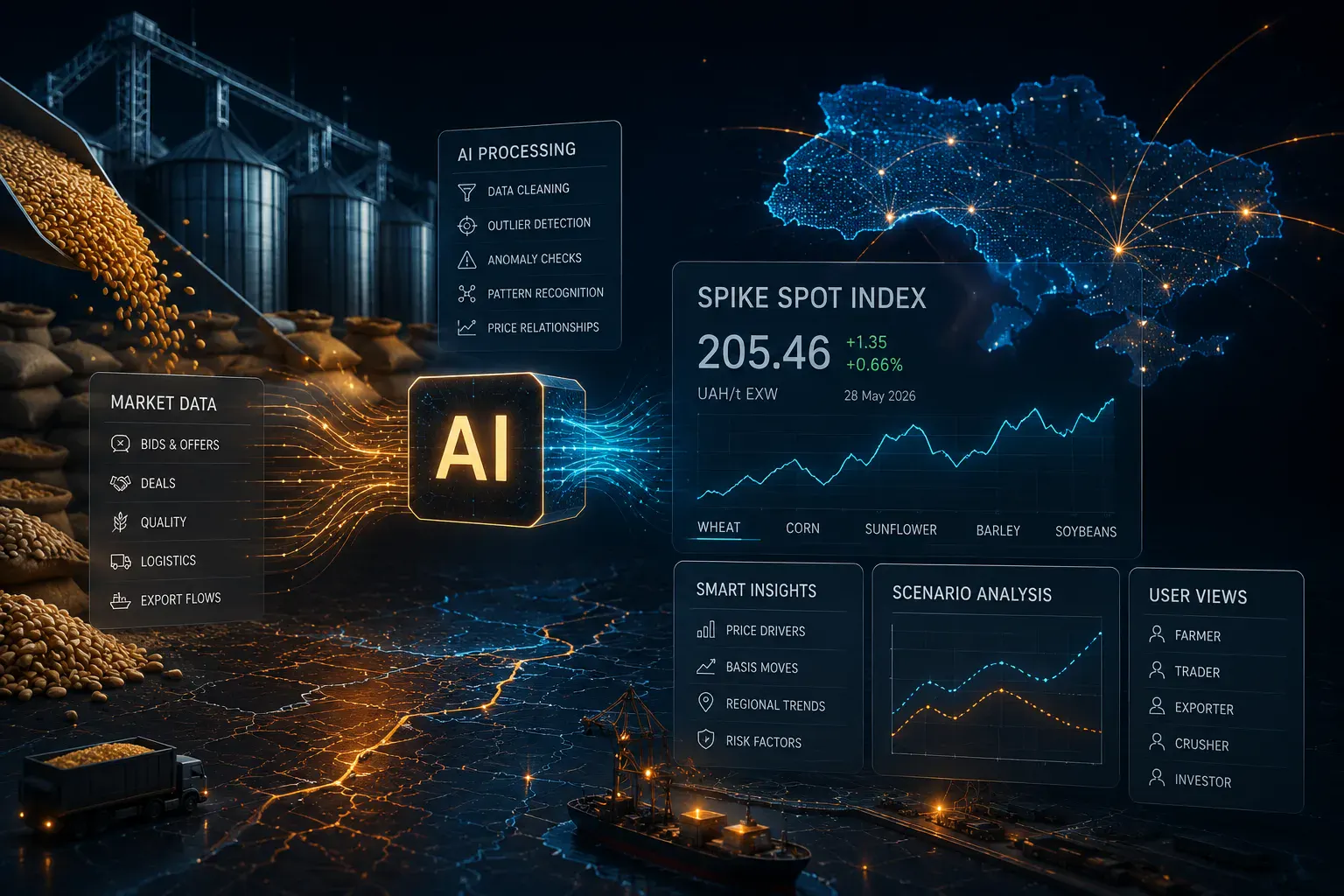 Teaching Grain Markets to Think: How AI Supercharges the SPIKE Spot Index